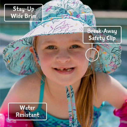 Pink Sorbet Aqua Dry Bucket Hat