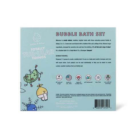 Totally Tub-ular Holiday Bath Set
