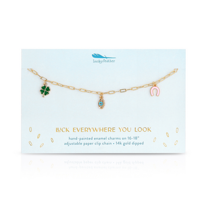 Enamel Treasure Necklaces