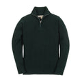 Organic Half Zip Cable Sweater
