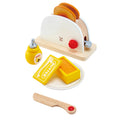 Pop-Up Toaster Set - Wooden Pretend Play Breakfast Set - 3+