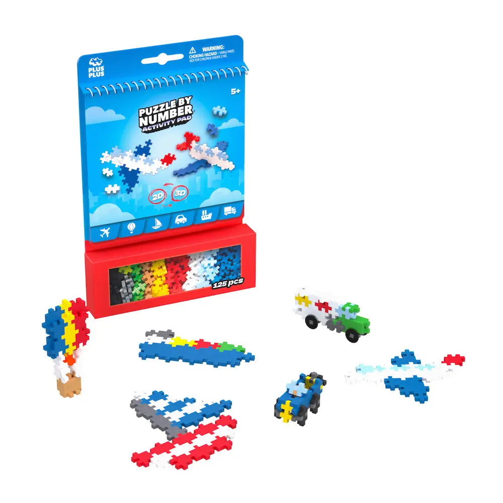 Puzzle By Number Activity Pad
