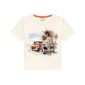 American Roadster on Beach Tee