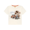 American Roadster on Beach Tee
