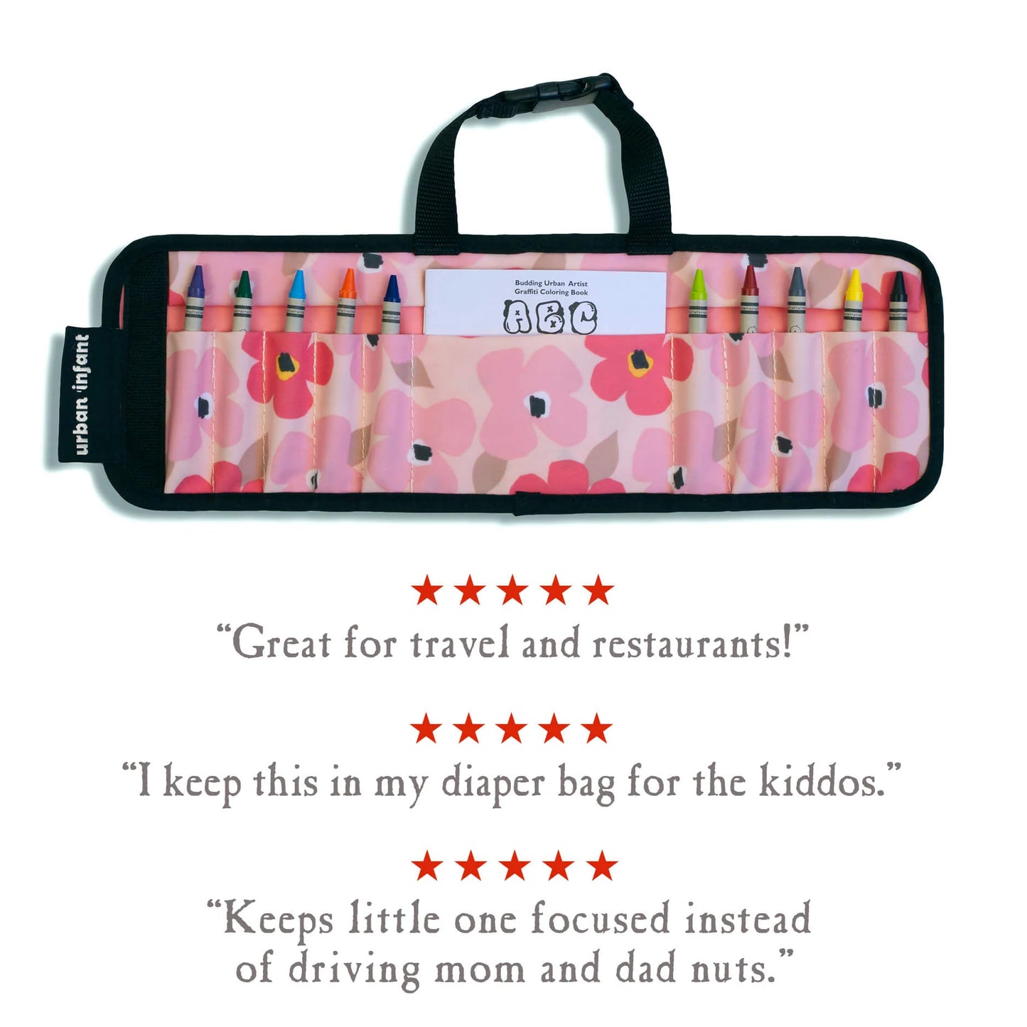 Poppies Travel Crayon Wallet