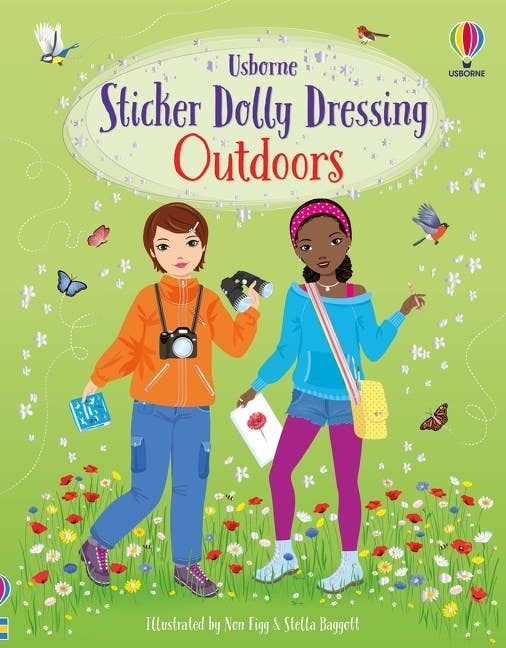 Sticker Dolly Dressing Outdoors: Fiona Watt