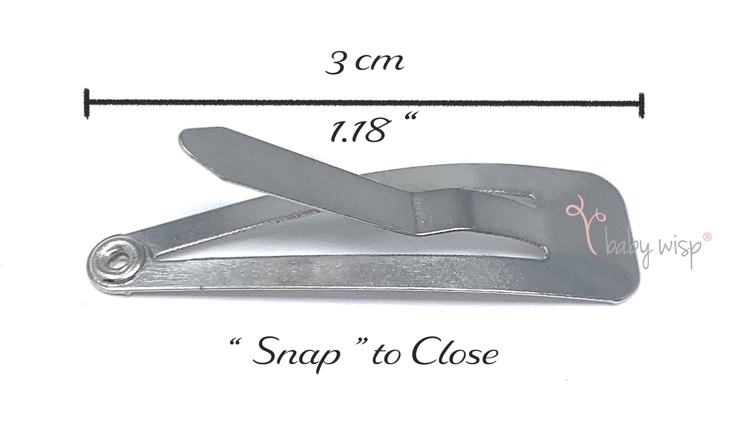 Chelsea Grosgrain Bows on Snap Clips (Set of 5): Bow Addict