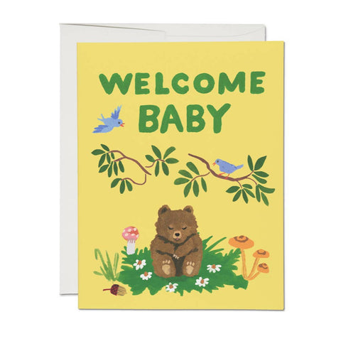 Baby Cub greeting card