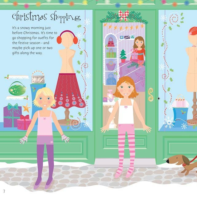 Sticker Dolly Dressing Christmas : Usborne