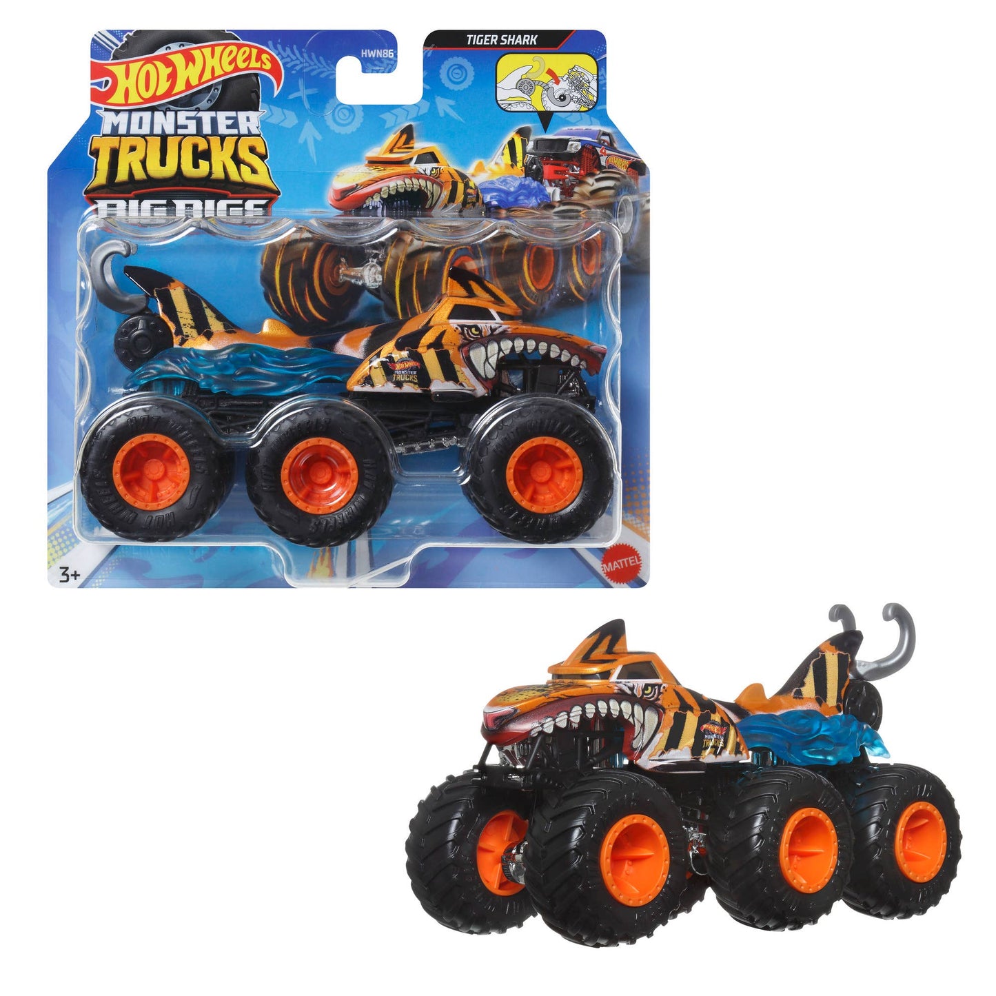 Hot Wheels® Monster Trucks Big Rigs