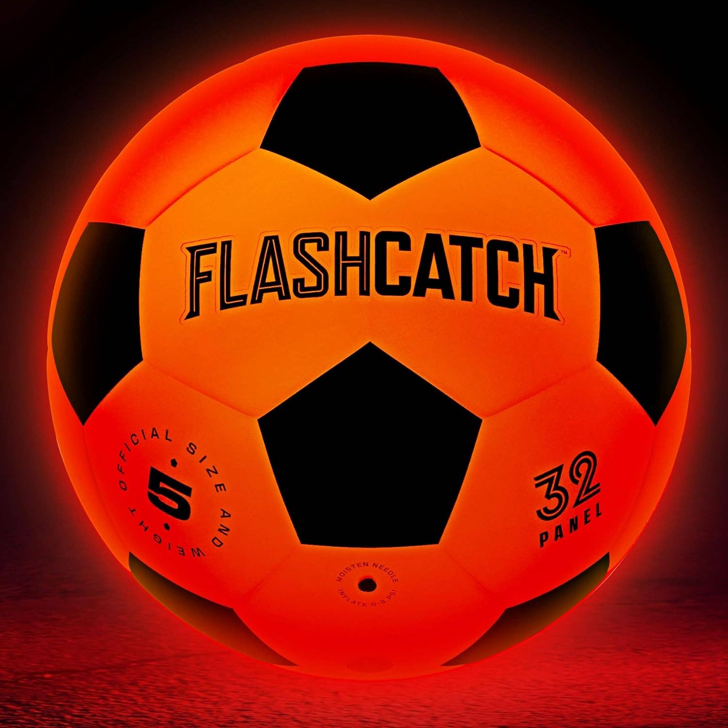 Light Up Soccer Ball - Glow in the Dark - NO 5