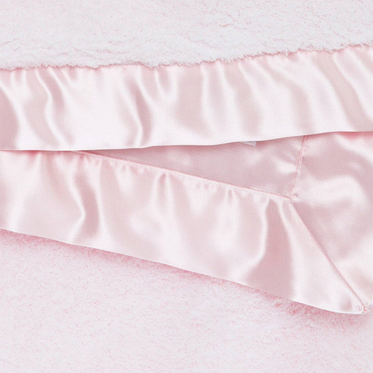 Pink Chenille Satin™ Baby Blanket