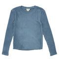 Dusty Blue Blake Rib Top