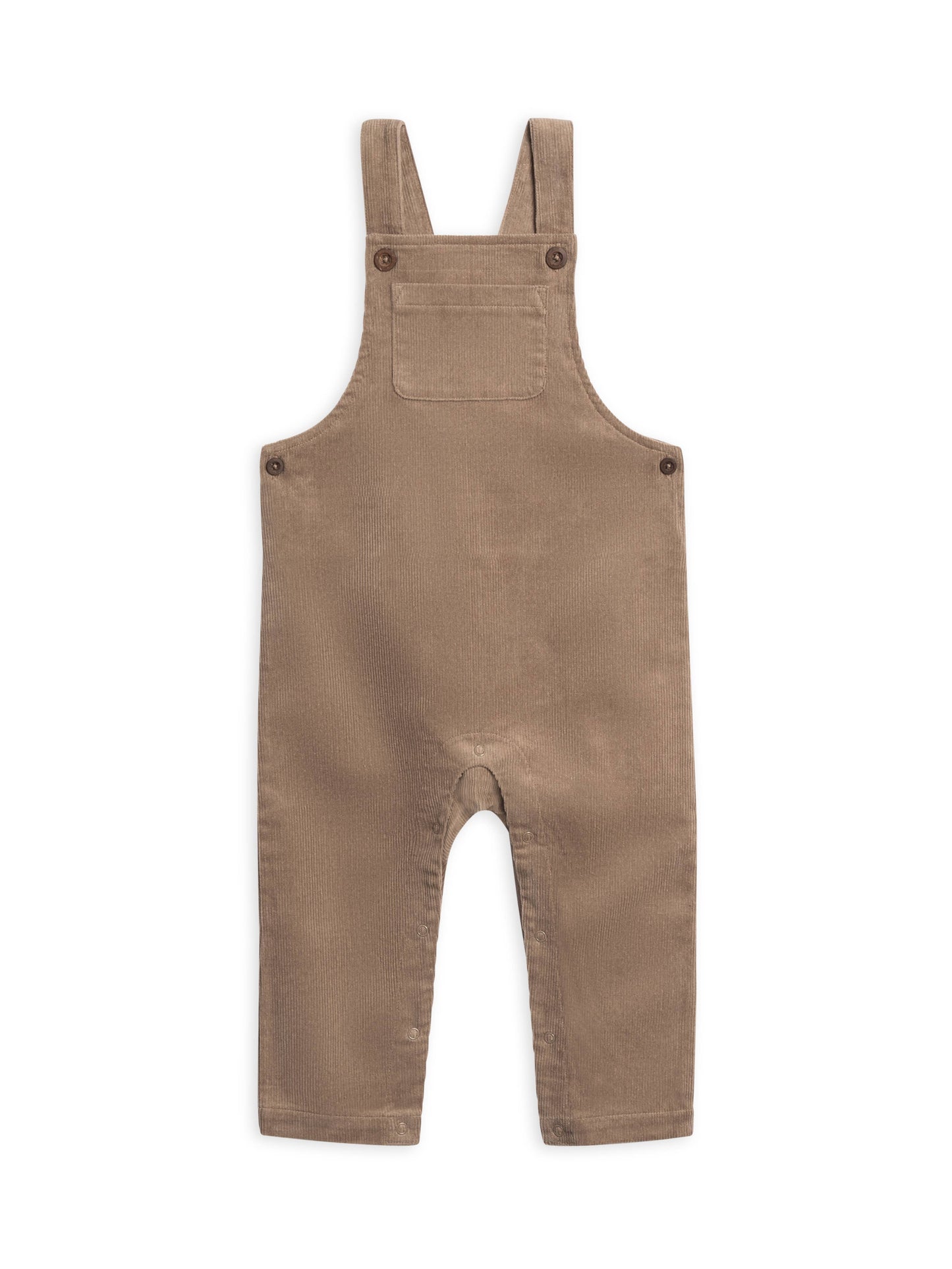 Taupe Remi Corduroy Overalls