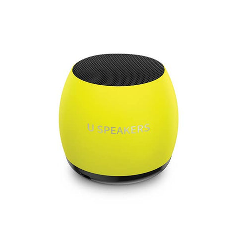 Micro Portable Bluetooth Speaker Glow in the Dark - Yellow