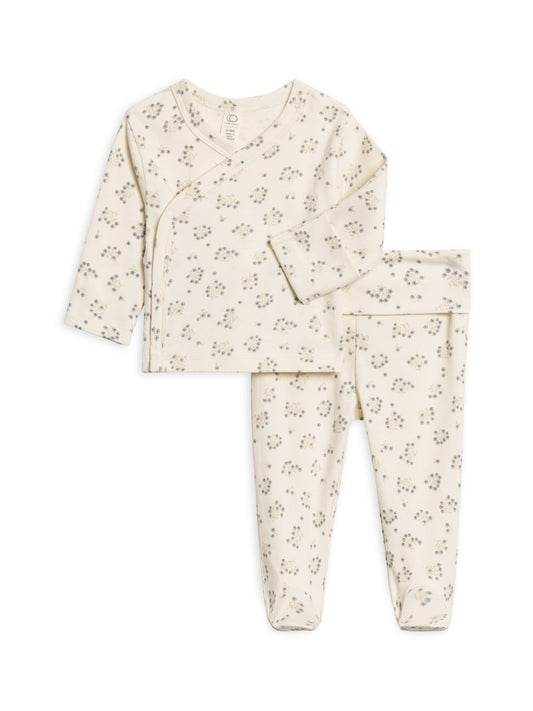 Riley 2 Piece Kimono Top and Pant Set - Aspen Collection