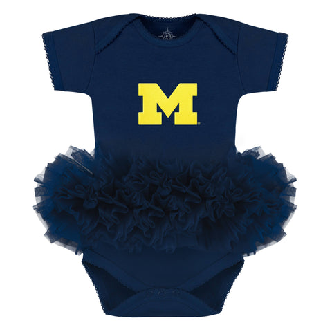 Michigan Wolverines Infant Tutu Bodysuit