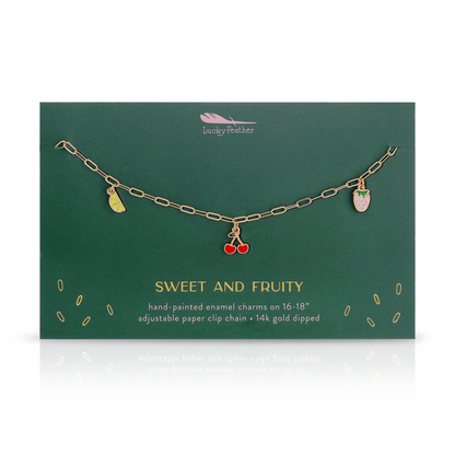 Enamel Treasure Necklaces