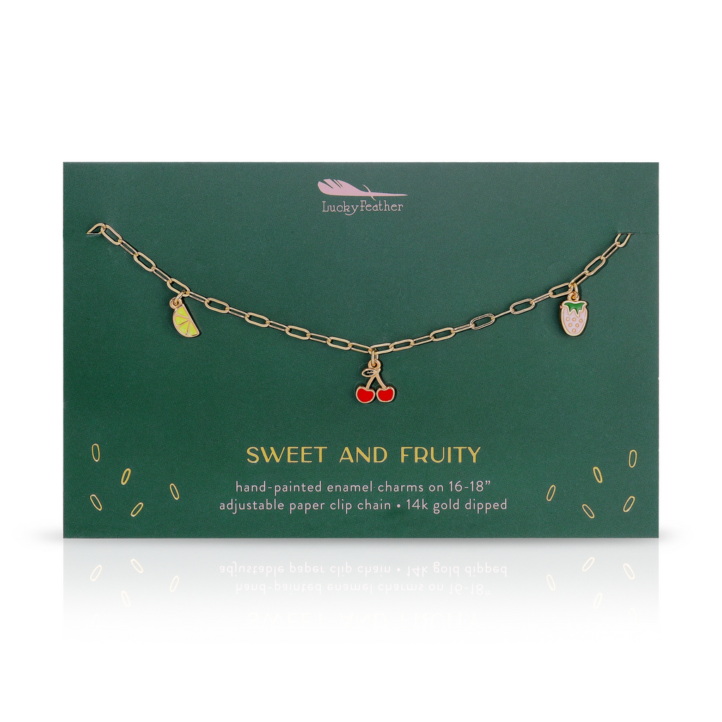 Enamel Treasure Necklaces