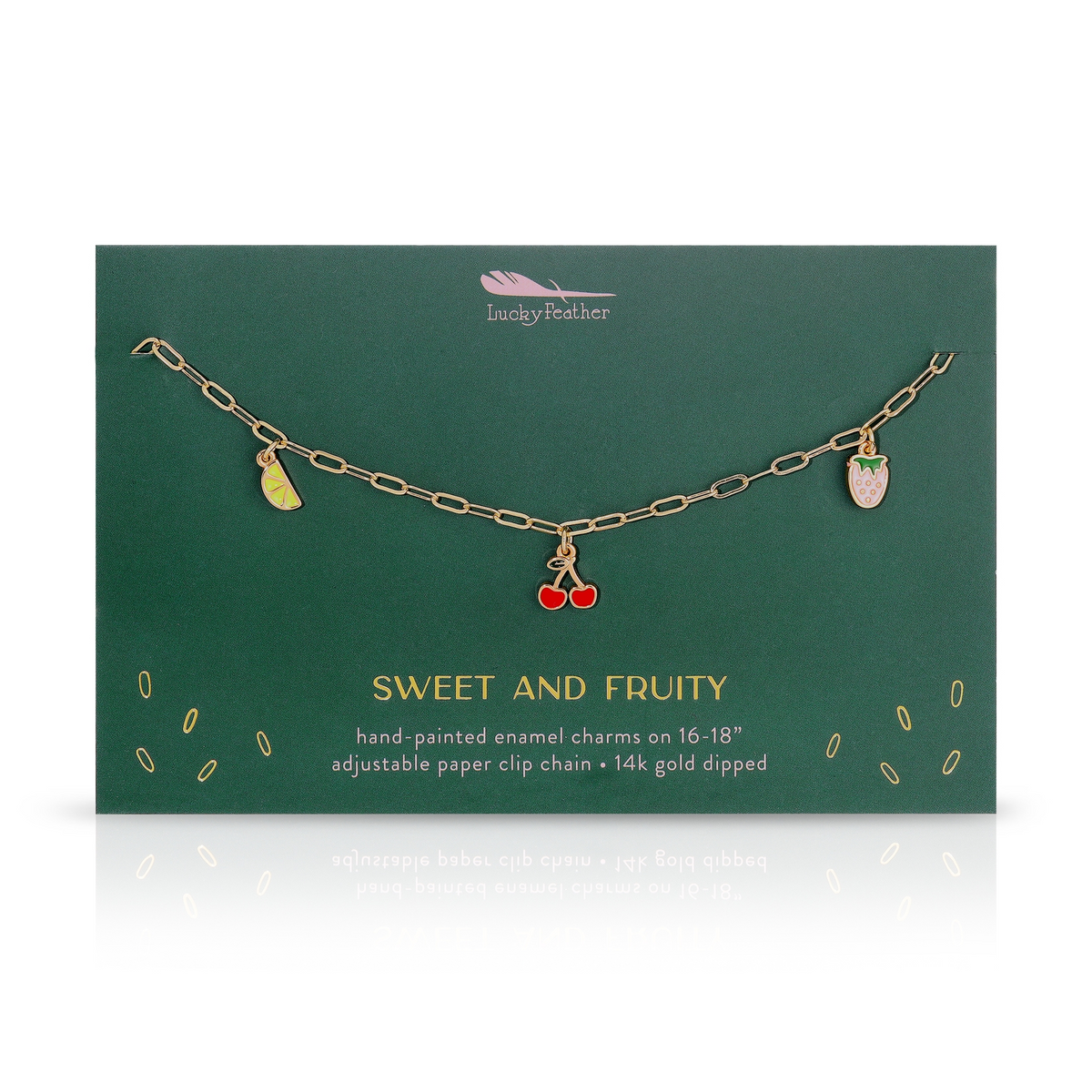 Enamel Treasure Necklaces