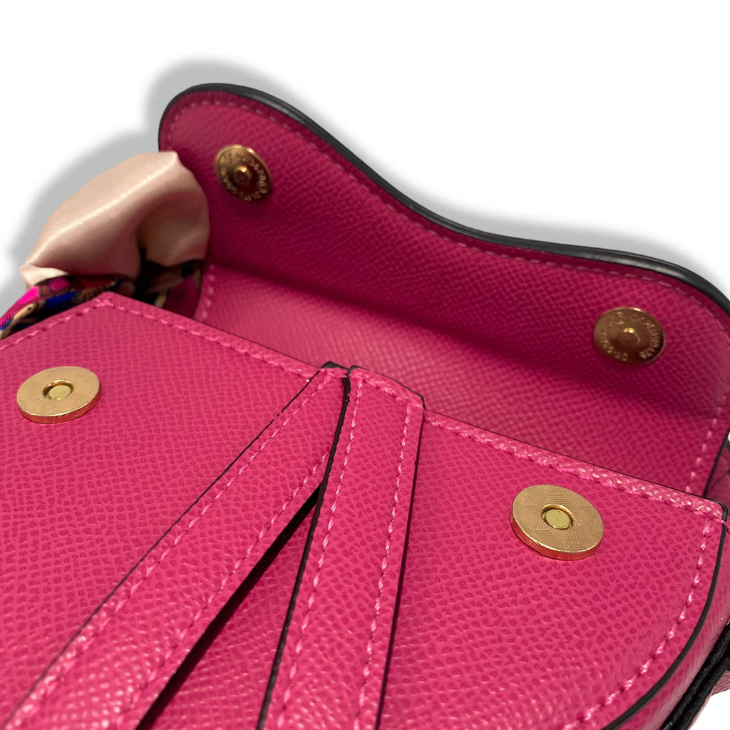 Large Saddle Purse w/ Scarf