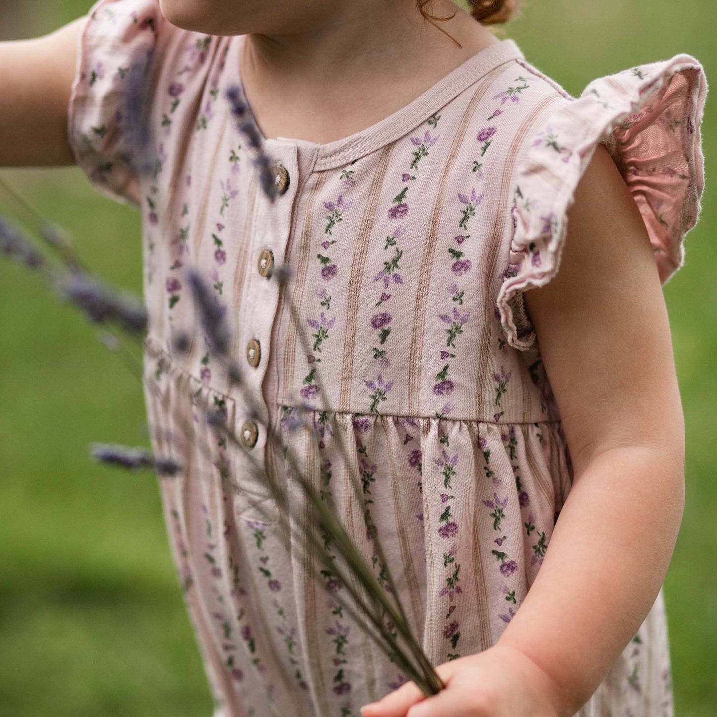 Ruffle Sleeve Floral Jumpsuit