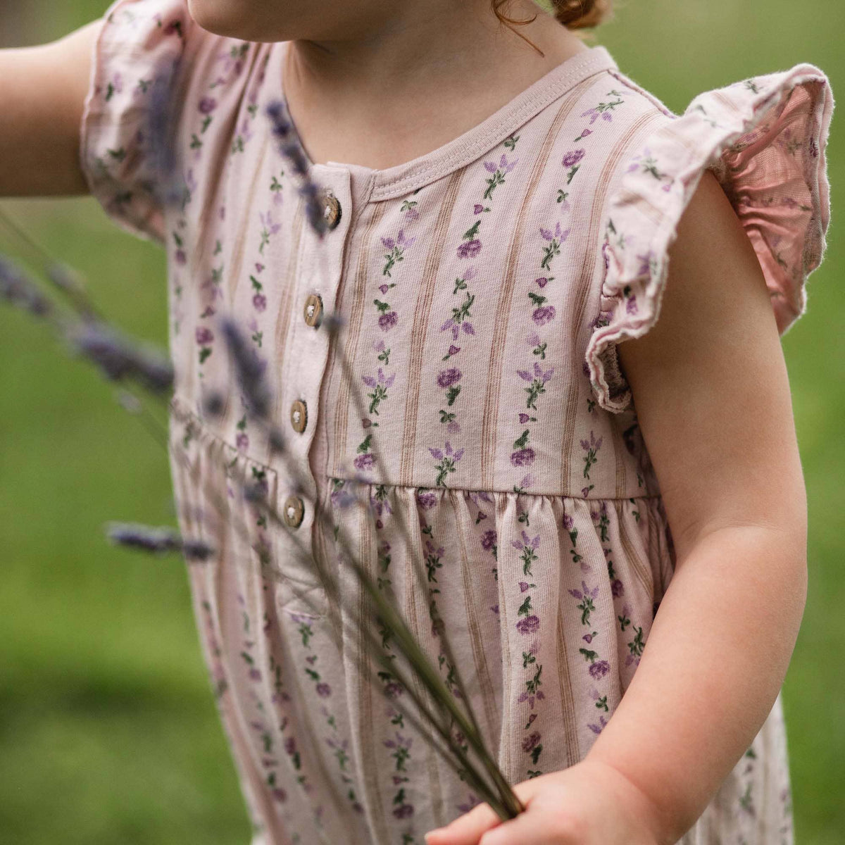 Ruffle Sleeve Floral Jumpsuit