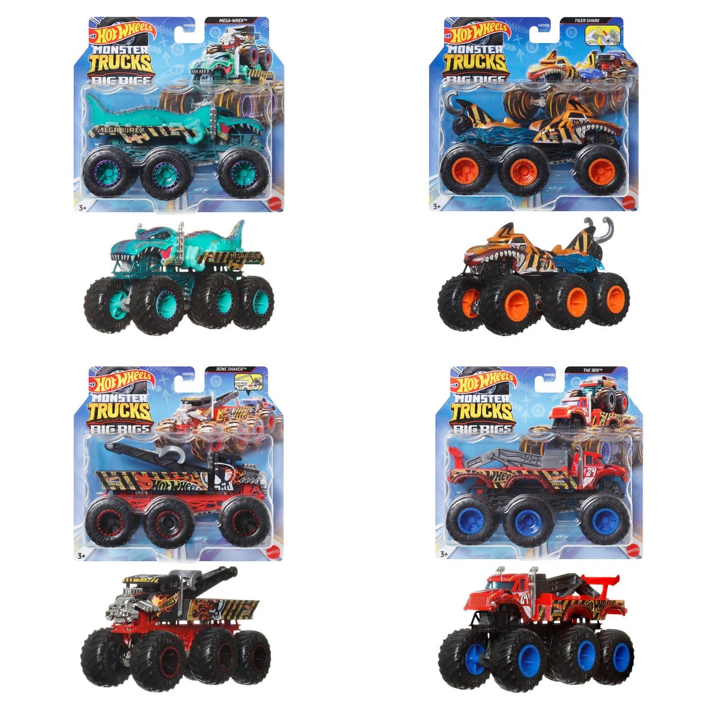 Hot Wheels® Monster Trucks Big Rigs