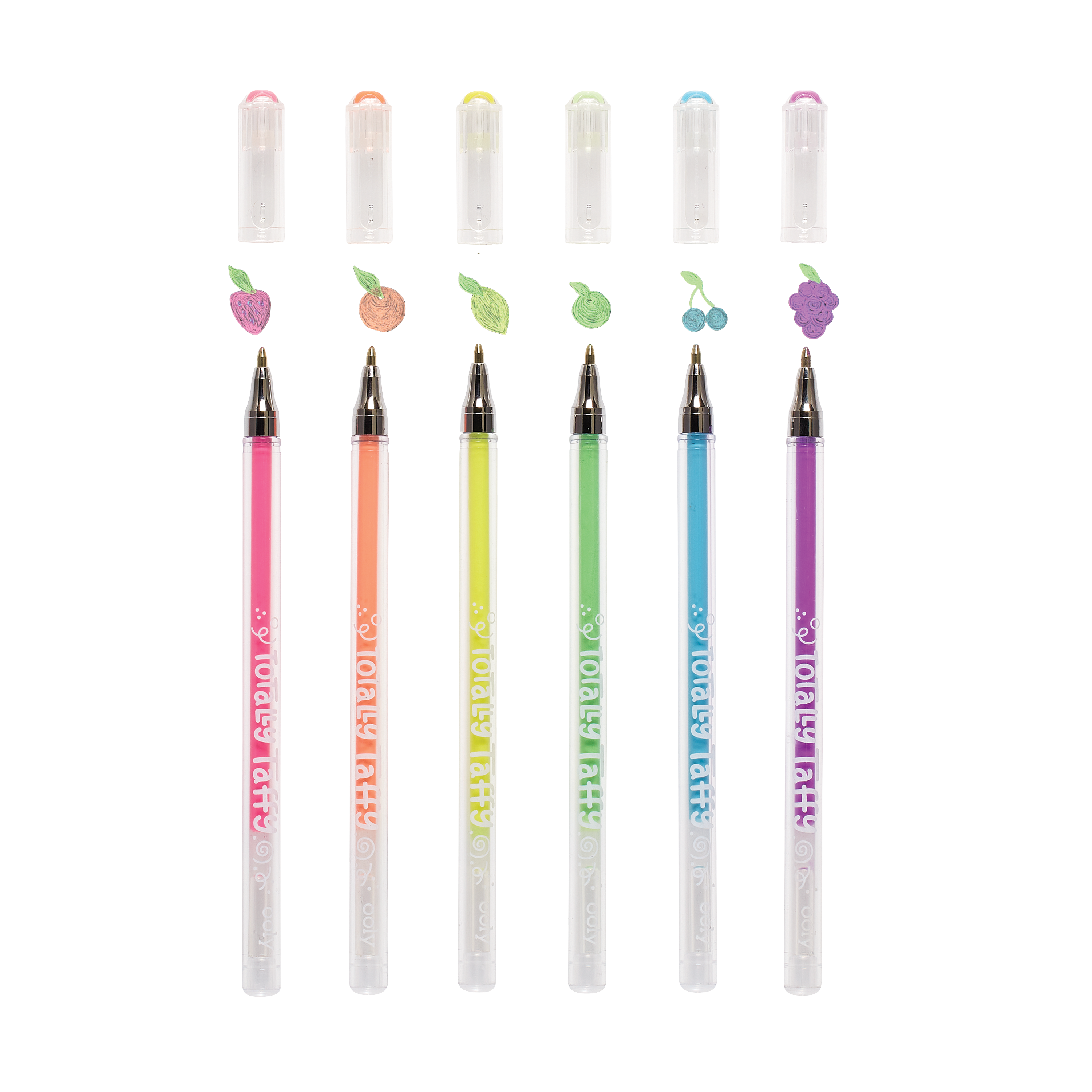 Tutti Fruitti Scented Multi-Colored Gel Pens