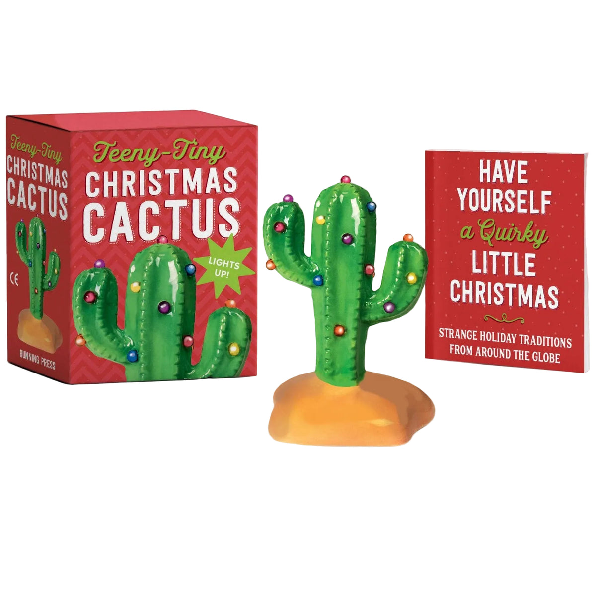 Teeny-Tiny Christmas Cactus: With Colored Lights!