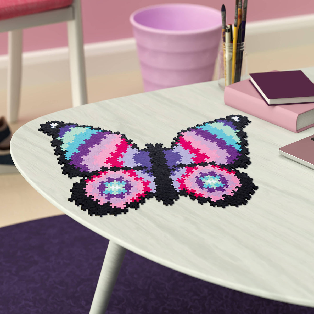 Butterfly Puzzle by Number