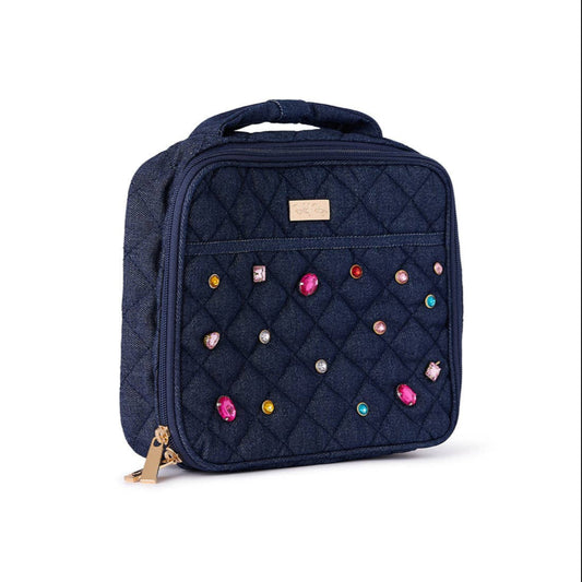 Bejeweled Quilted Lunchbox