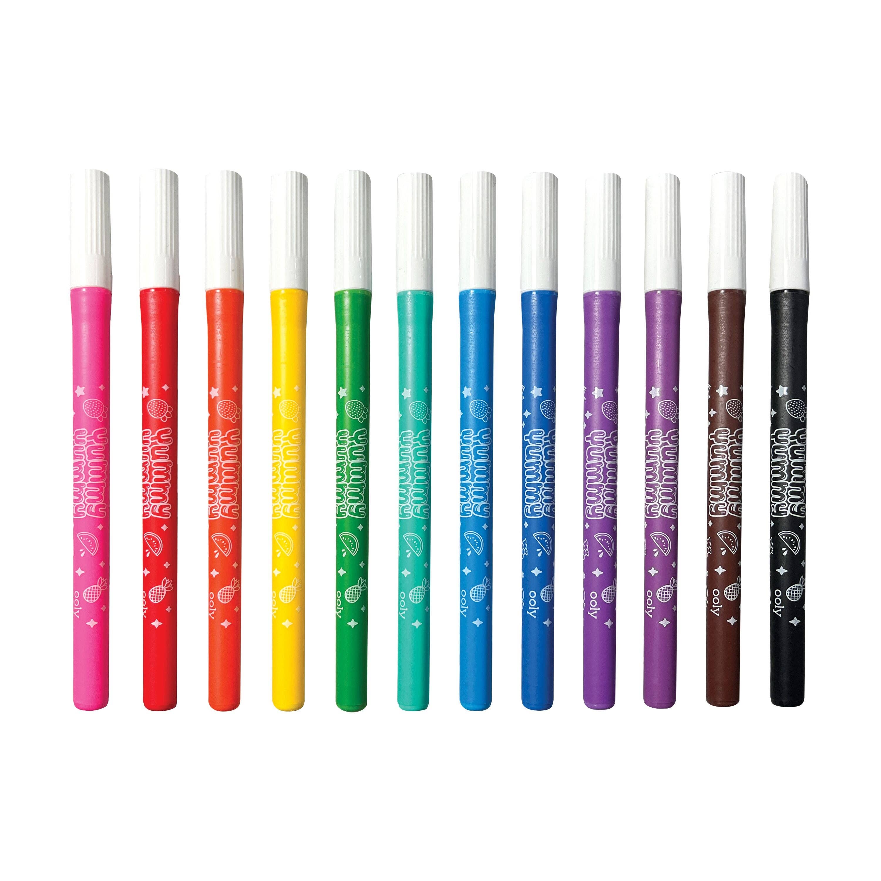 Yummy Yummy Fruit Scented Markers