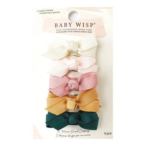 Chelsea Grosgrain Bows (Set of 5): Enchanted