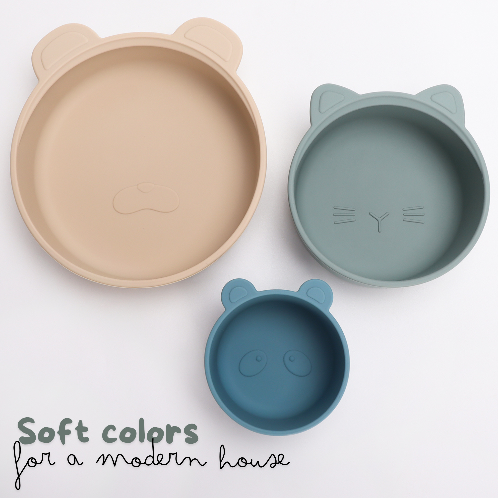 Blue Horizon Stackable Bowl Set