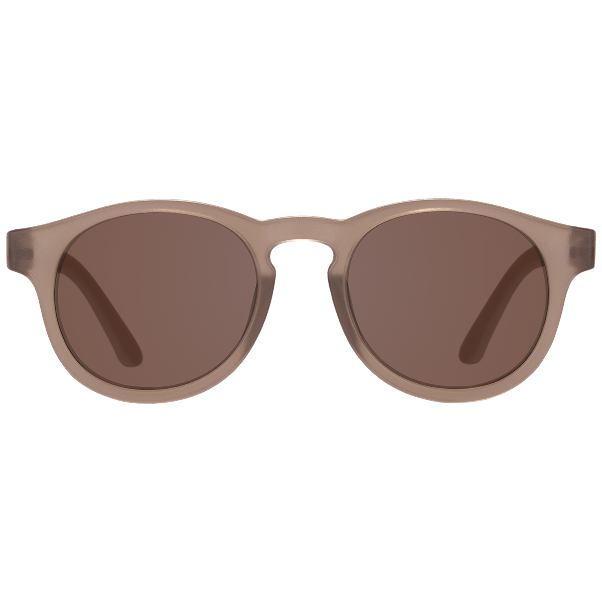 Cocoa Cloud Transparent Keyhole Sunglasses