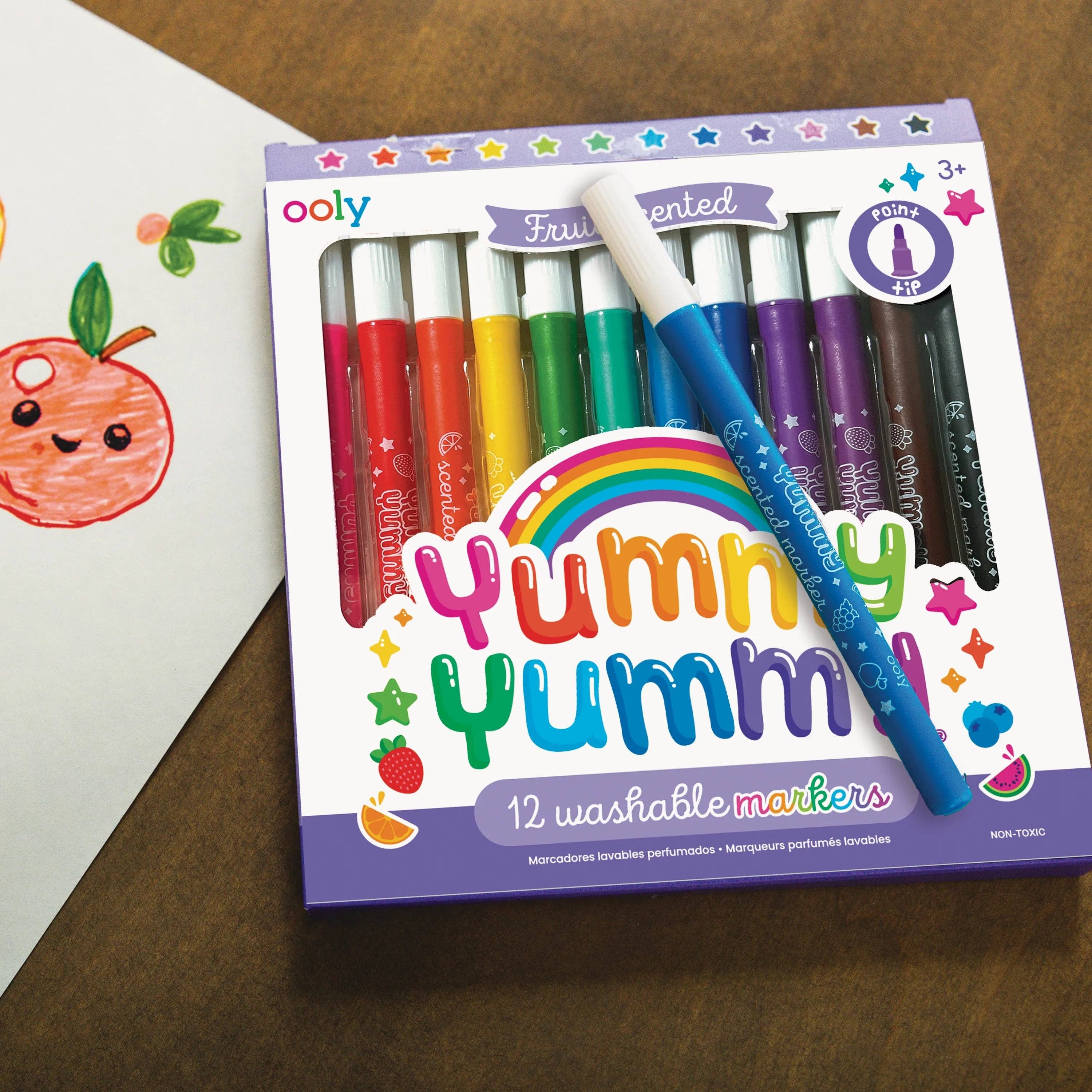 Yummy Yummy Fruit Scented Markers