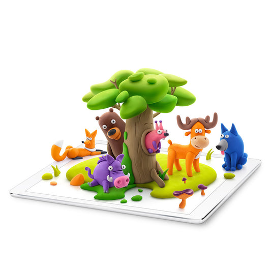 Forest Animals Hey Clay Set