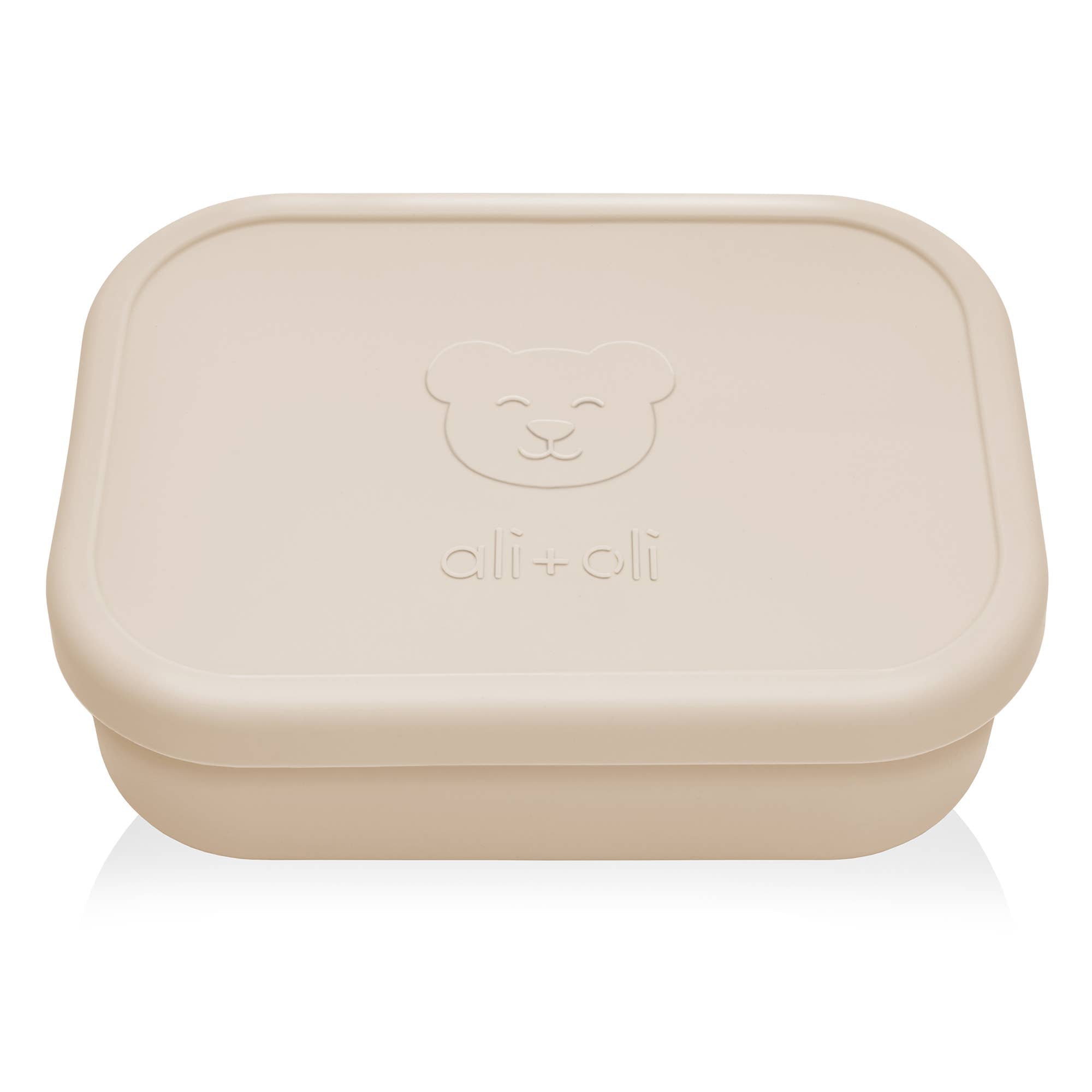 Ali+Oli Leakproof Silicone Bento Box (Coco) Back to School
