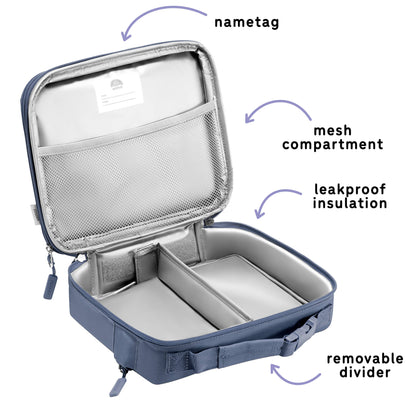Navy Ellis Lunch Bag