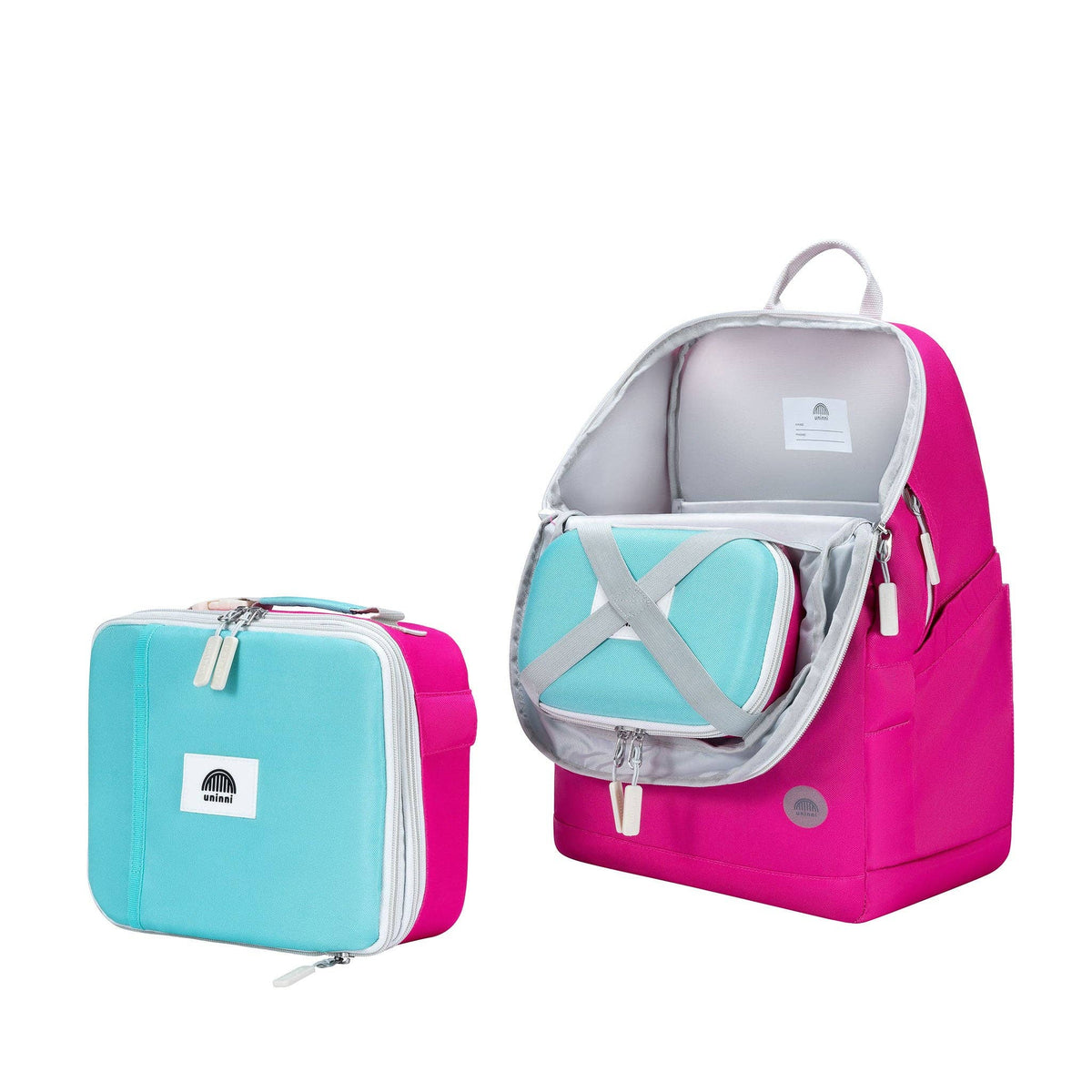 Pink Colorblock Bailey Backpack