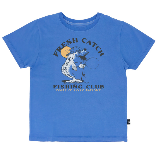 Marina Blue Fresh Catch Vintage Tee