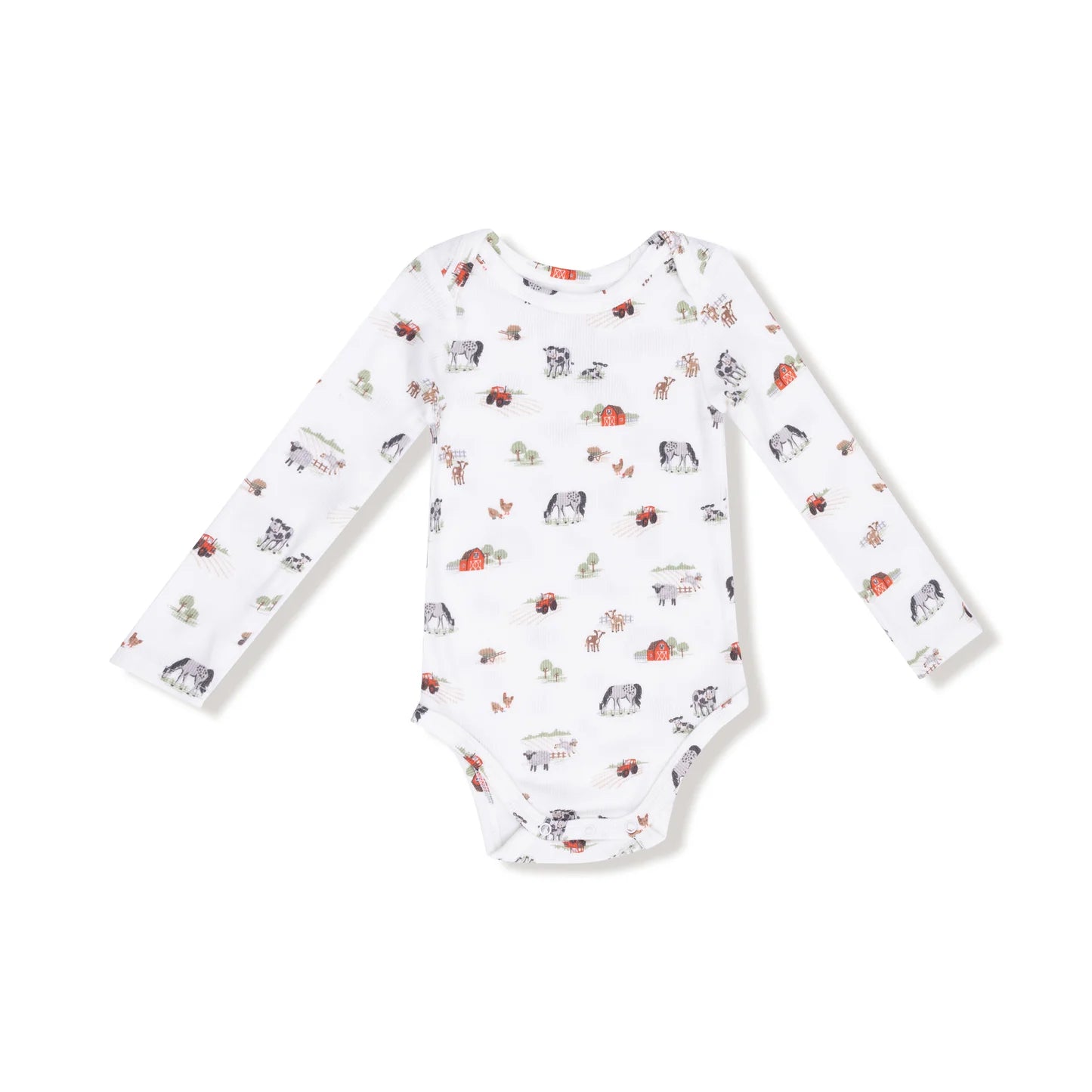 Little Farm Lap Shoulder Onesie