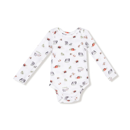 Little Farm Lap Shoulder Onesie