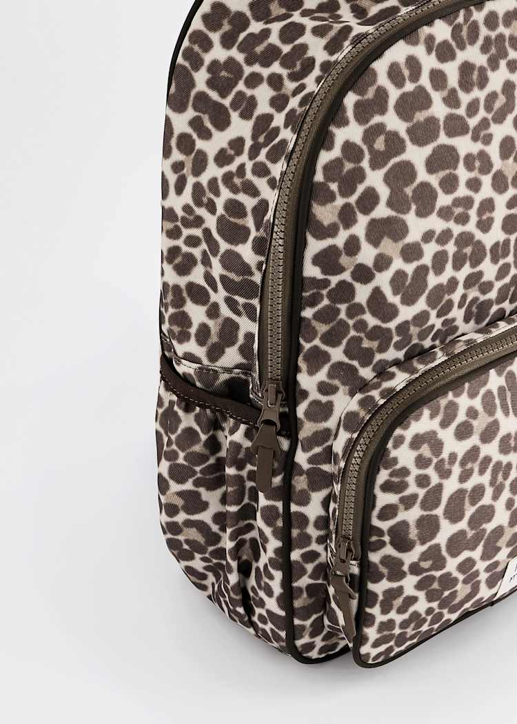 Leopard Backpack and Matching Pencil Case