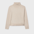 Sand Knitted Turtleneck
