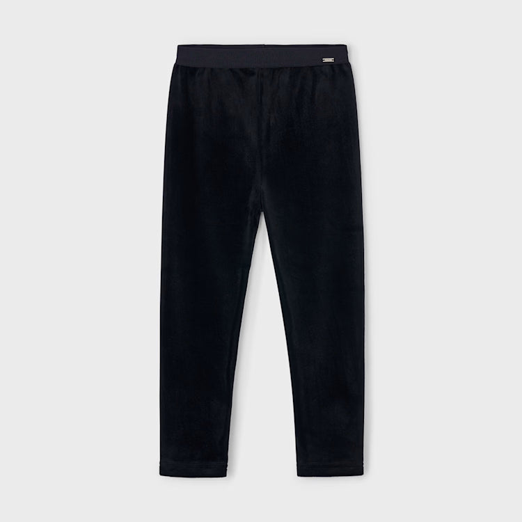 Black Velvet Leggings (Kids)