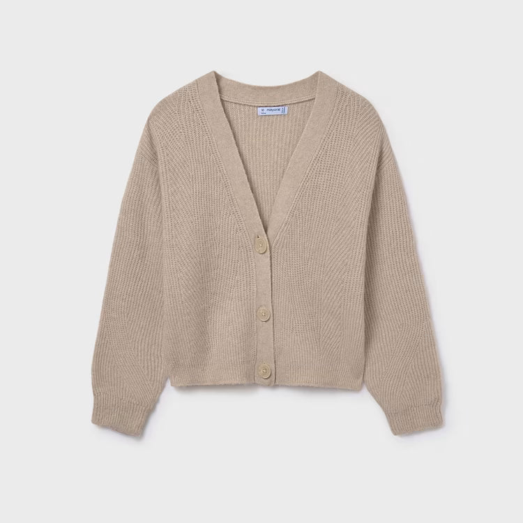 Sesame Button Cardigan
