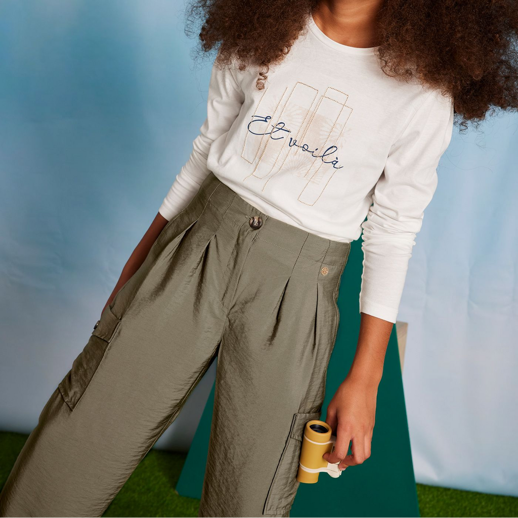 Moss Loose Cargo Pants