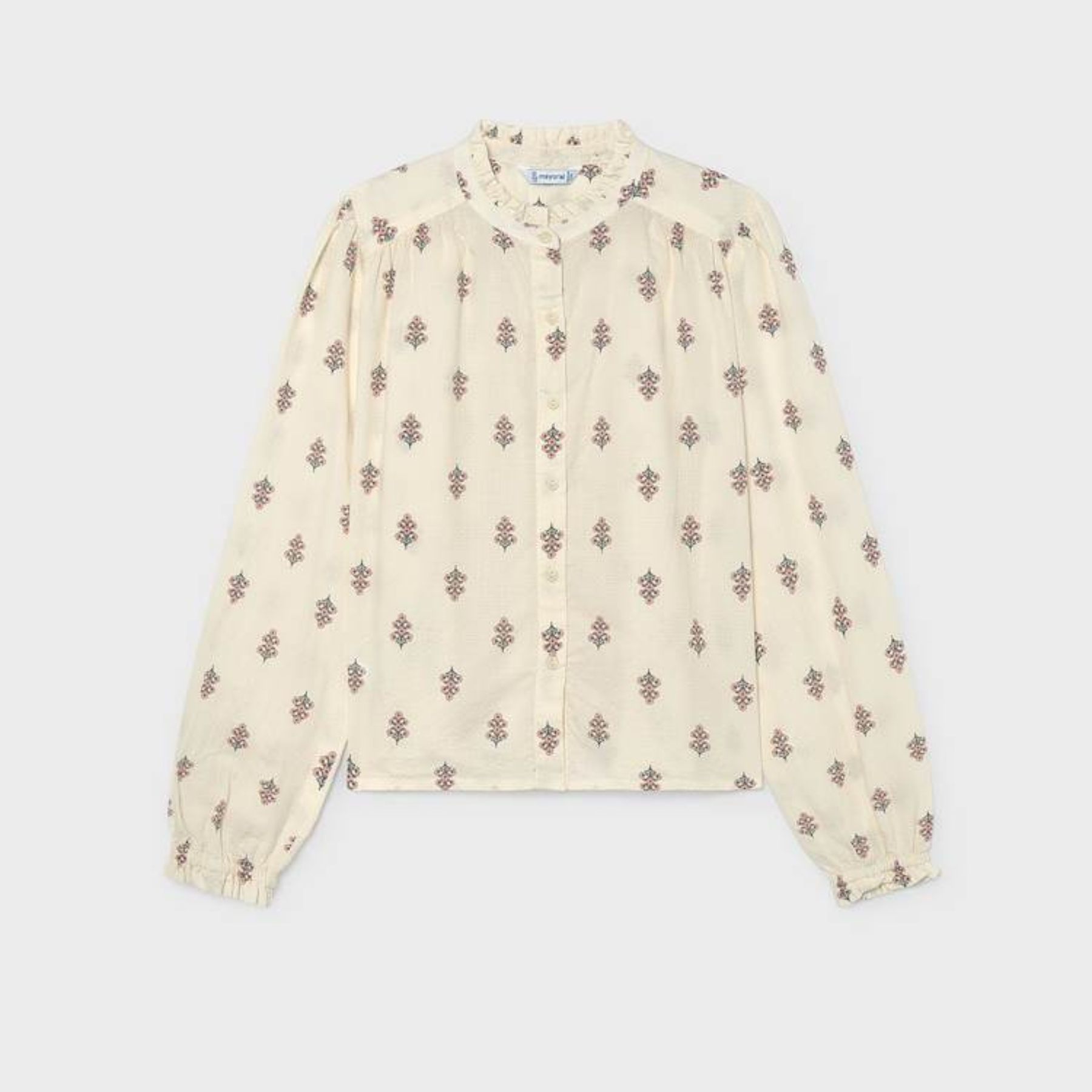 Macchiato Printed Jacquard Blouse